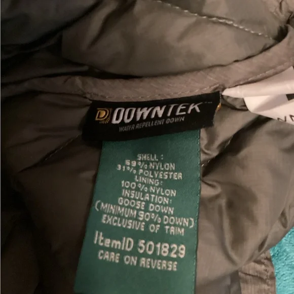 L.L.BEAN PACKABLE LONG JACKET GOOSE DOWN SZ M - Picture 7 of 10